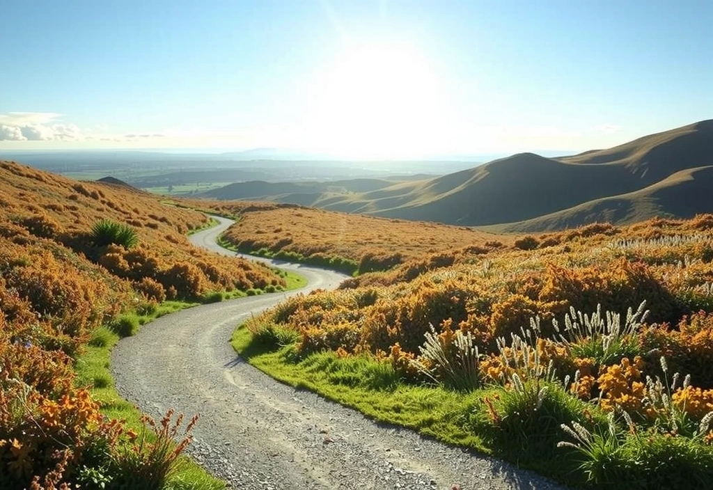 Inspirační obrázek symbolizující cestu ke zdraví a wellbeing