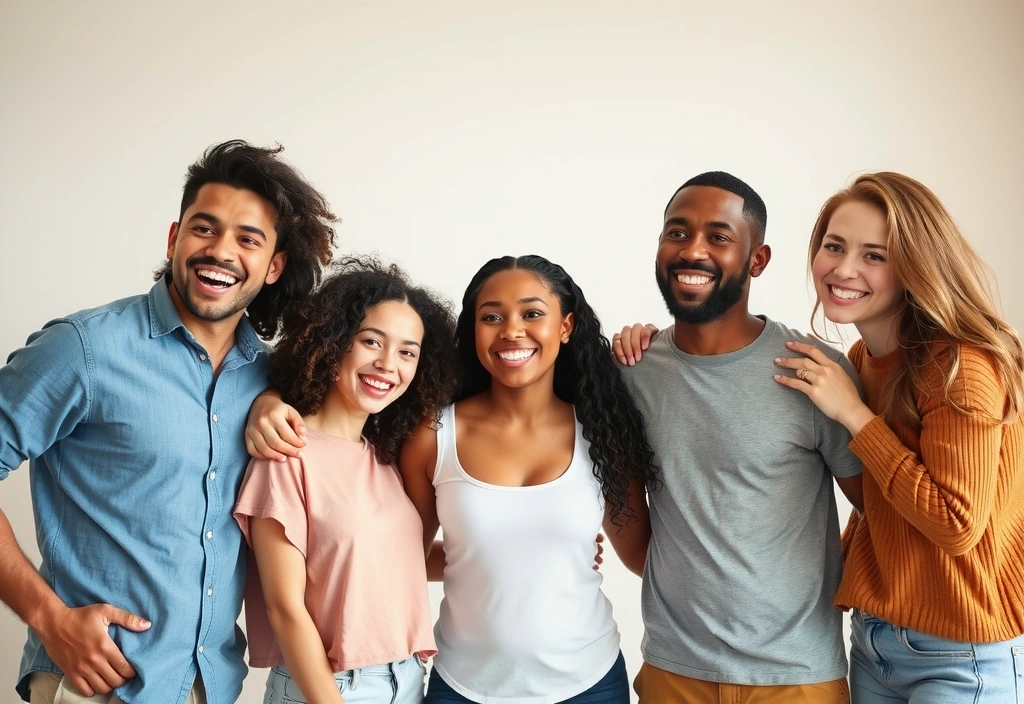 Šťastní lidé, kteří dosáhli svých nutričních cílů díky odbornému poradenství.