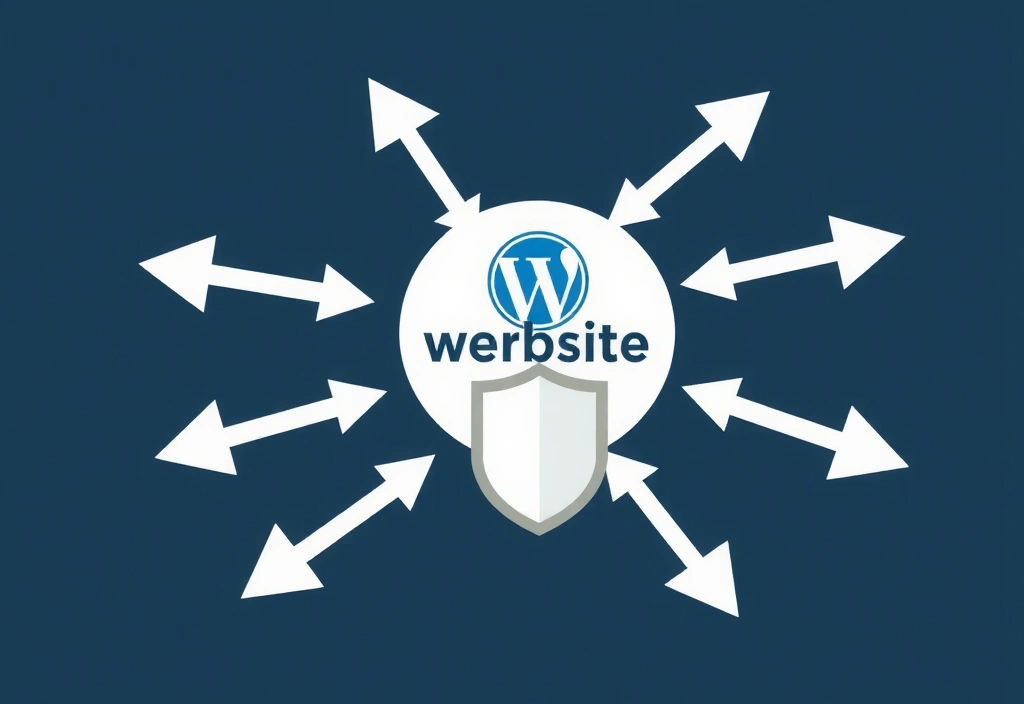 Ilustrace externích odkazů a bezpečnosti na internetu